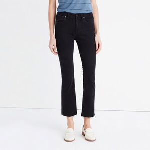 Madewell Black Cali Demi Bootcut